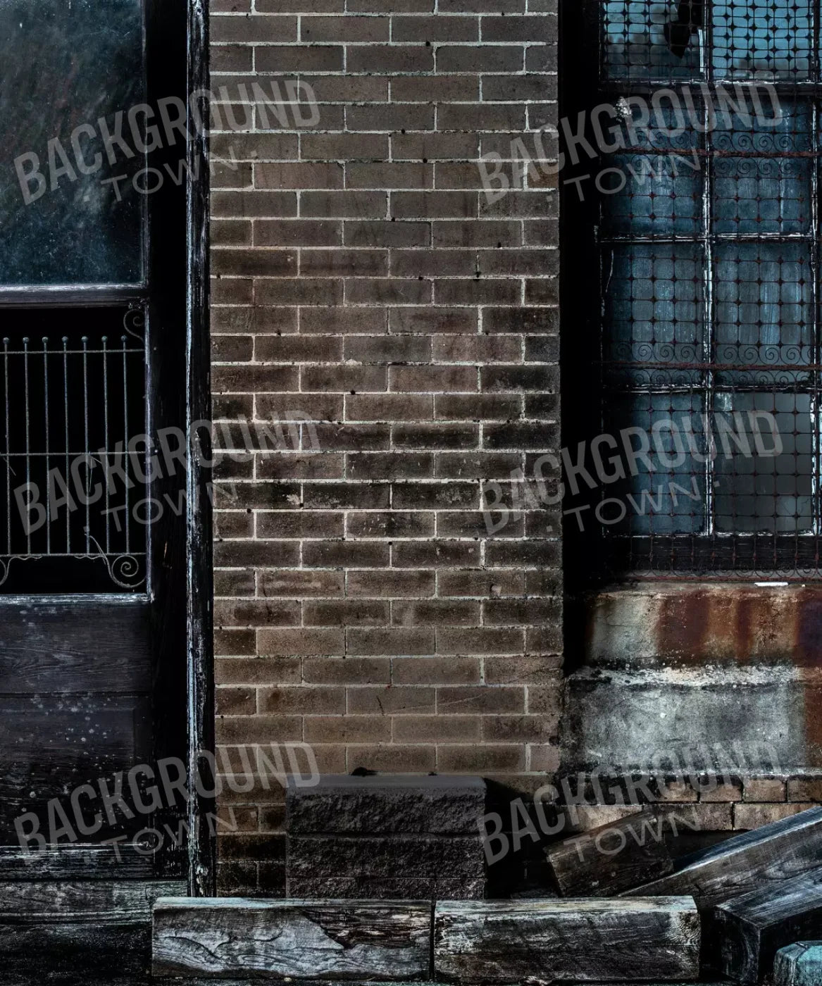 Brown Brick and Stone Backdrop for Photography