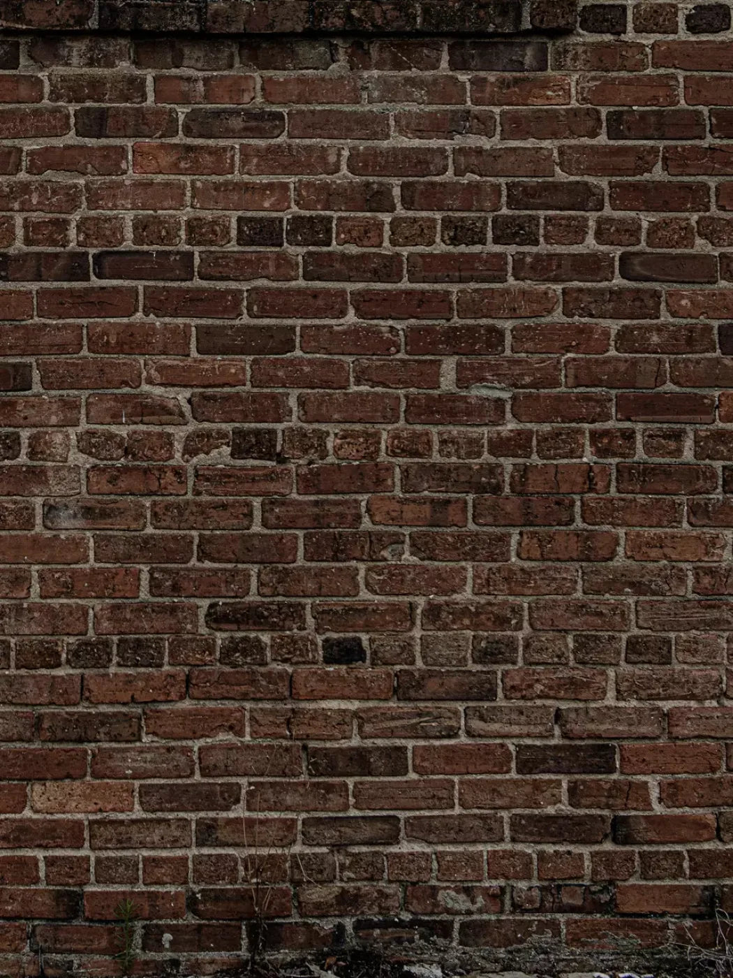 Dark Brick 5X68 Fleece ( 60 X 80 Inch ) Backdrop
