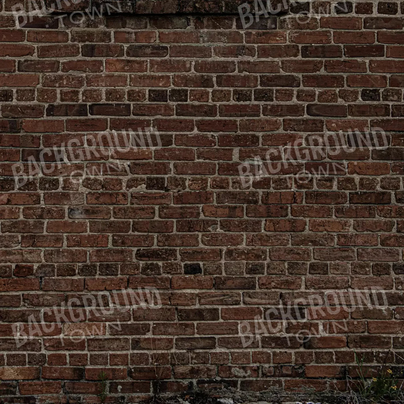 Dark Brick 8X8 Fleece ( 96 X Inch ) Backdrop