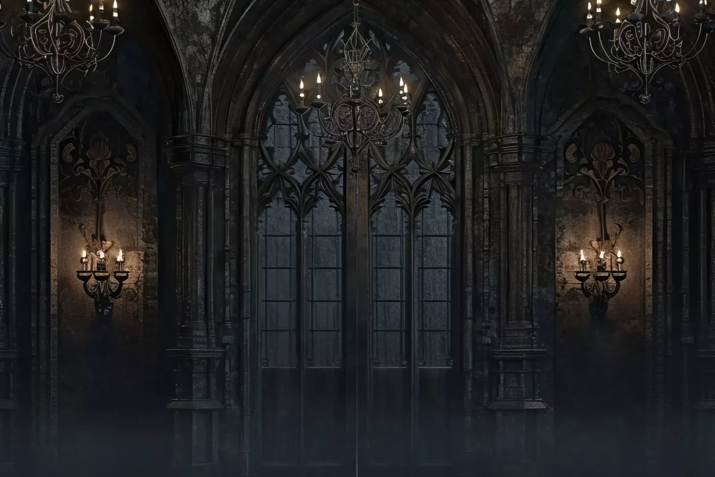 Dark Castle Great Hall 12’X8’ Ultracloth (144 X 96 Inch) Backdrop