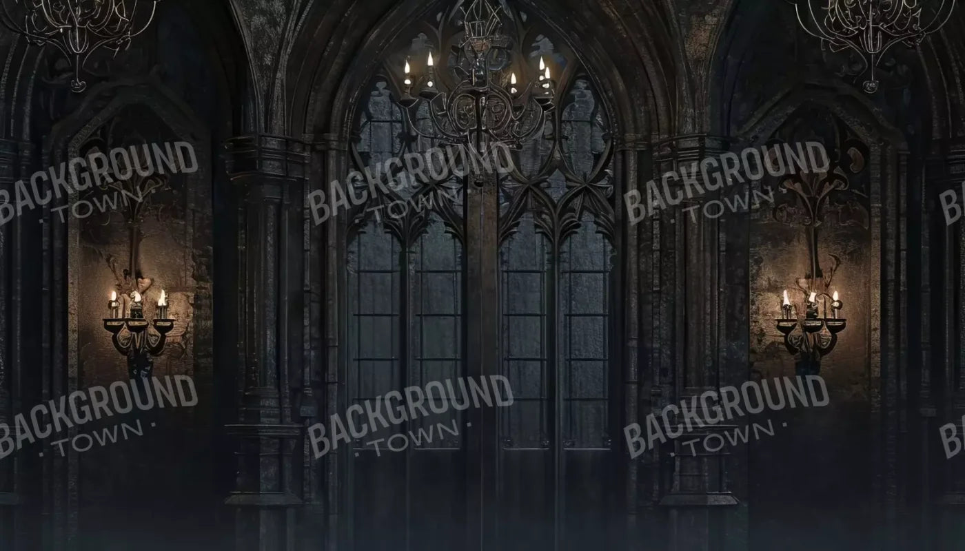 Dark Castle Great Hall 14’X8’ Ultracloth (168 X 96 Inch) Backdrop