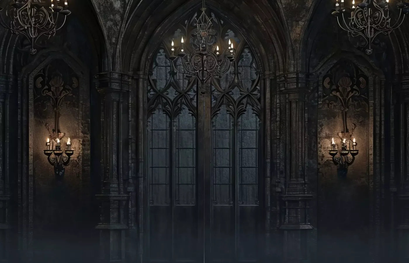Dark Castle Great Hall 14’X9’ Ultracloth (168 X 108 Inch) Backdrop