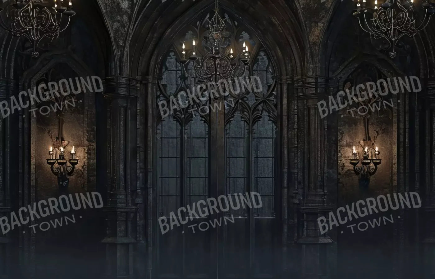 Dark Castle Great Hall 14’X9’ Ultracloth (168 X 108 Inch) Backdrop