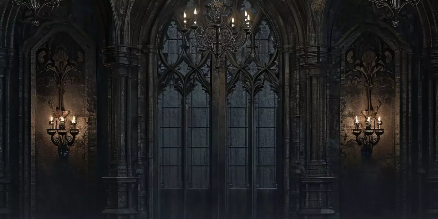 Dark Castle Great Hall 16’X8’ Ultracloth (192 X 96 Inch) Backdrop