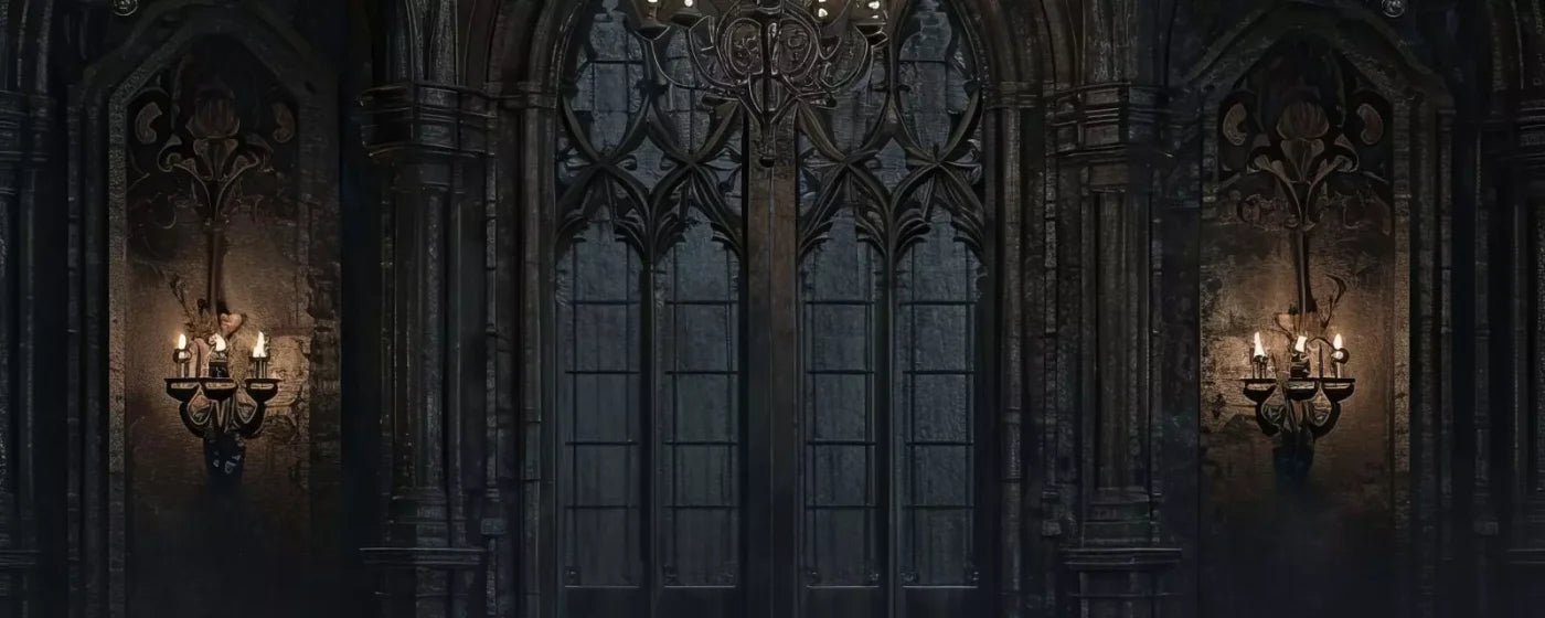 Dark Castle Great Hall 20’X8’ Ultracloth (240 X 96 Inch) Backdrop