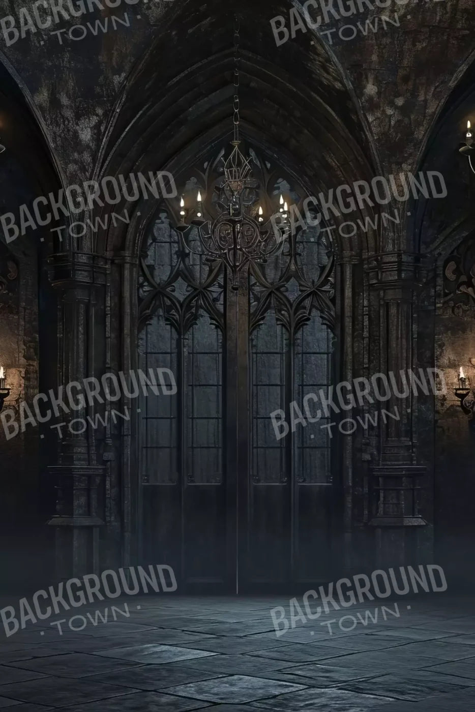 Dark Castle Great Hall 8’X12’ Ultracloth (96 X 144 Inch) Backdrop