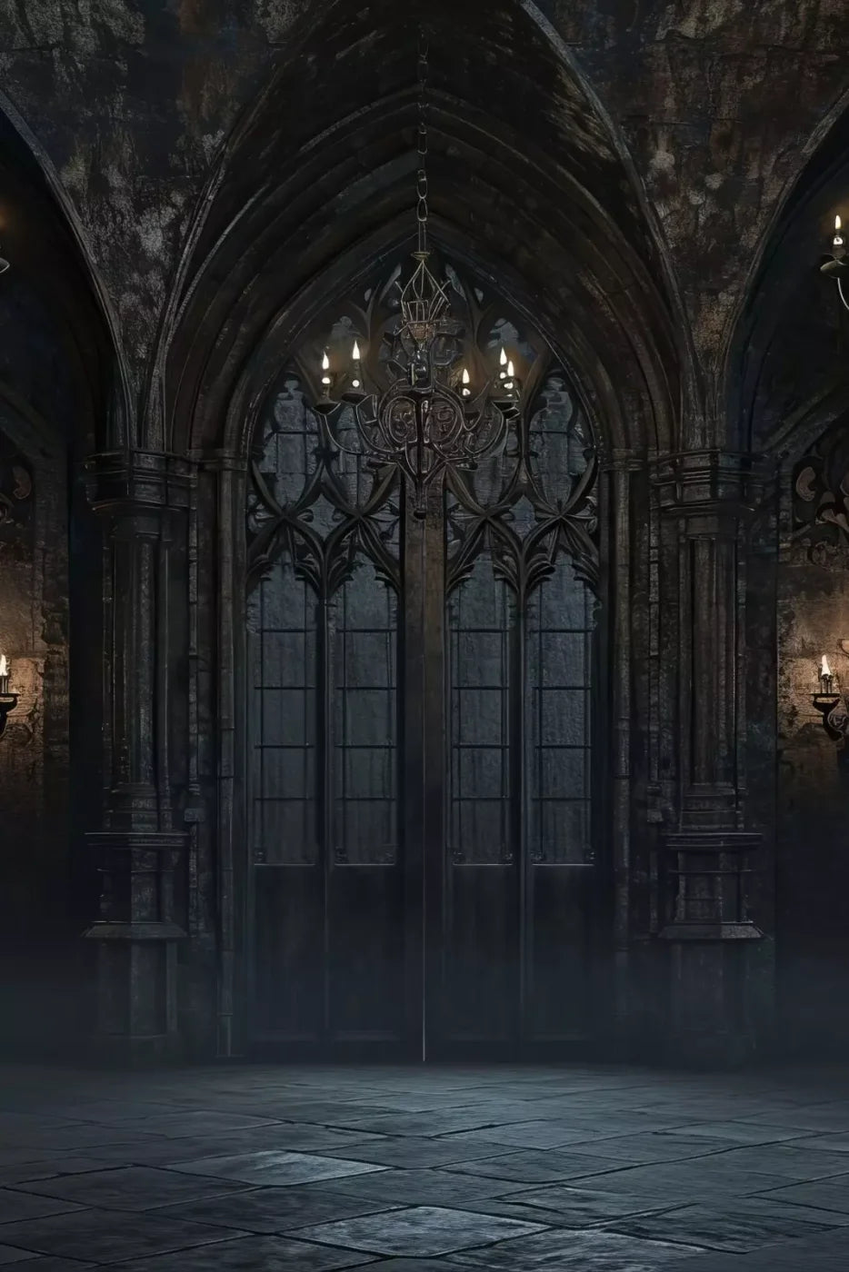 Dark Castle Great Hall 8’X12’ Ultracloth (96 X 144 Inch) Backdrop