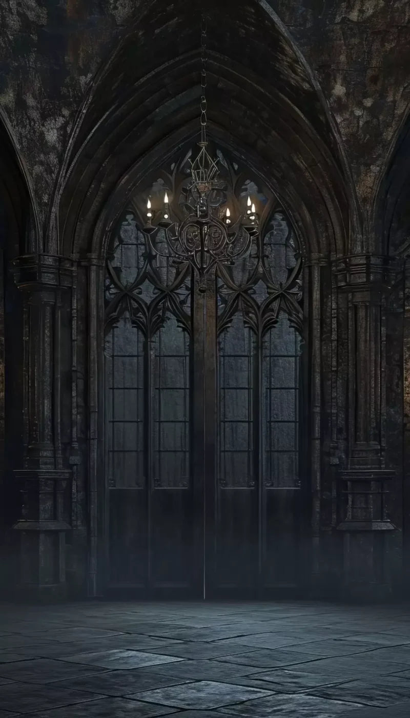 Dark Castle Great Hall 8’X14’ Ultracloth (96 X 168 Inch) Backdrop