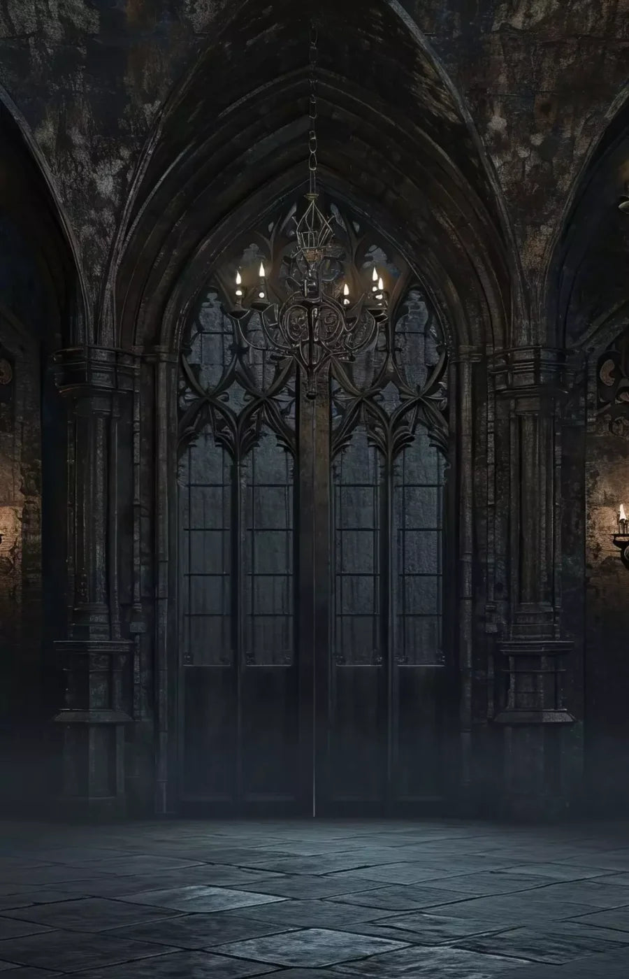 Dark Castle Great Hall 9’X14’ Ultracloth (108 X 168 Inch) Backdrop
