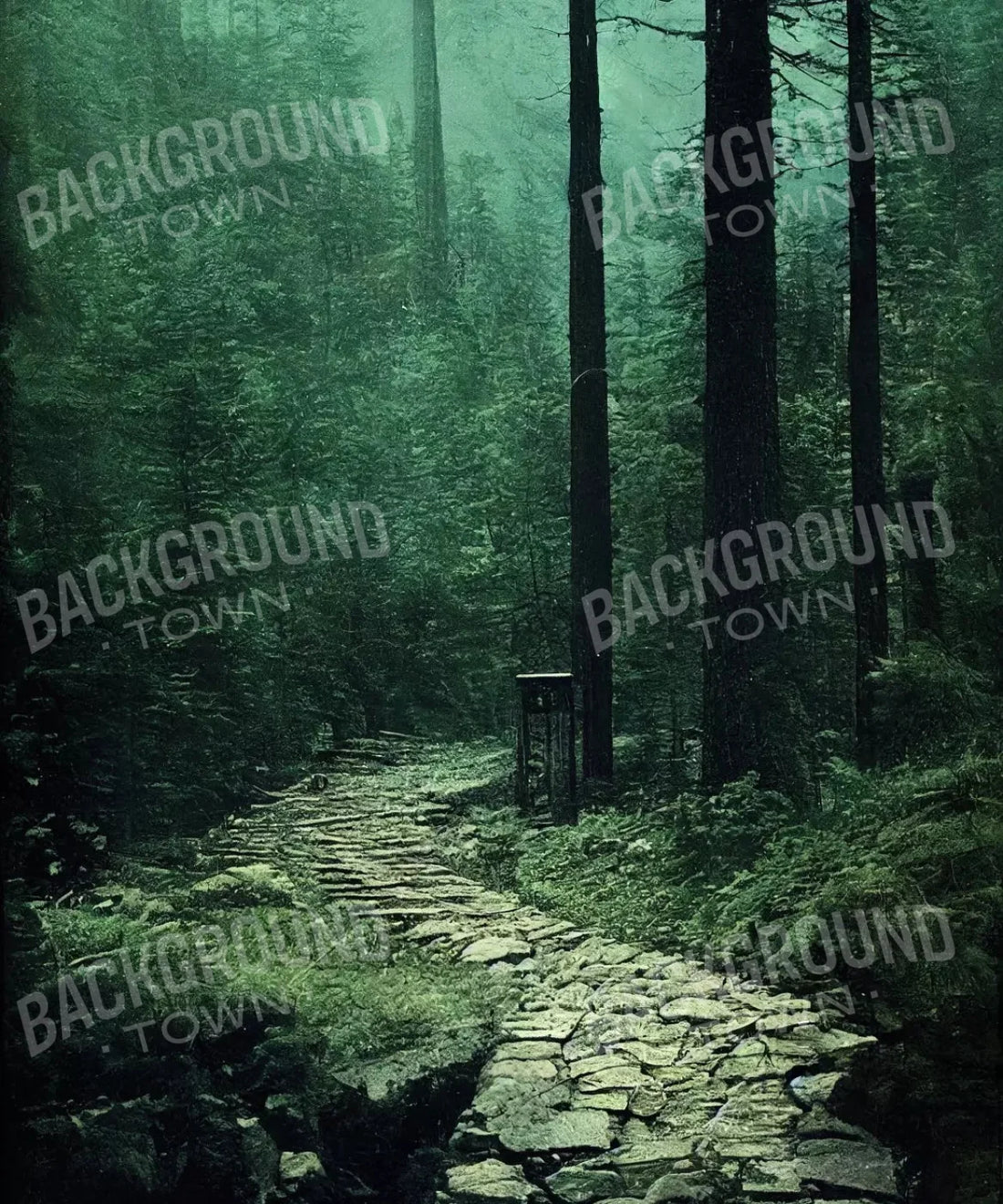 Gray Halloween Backdrop for Photography