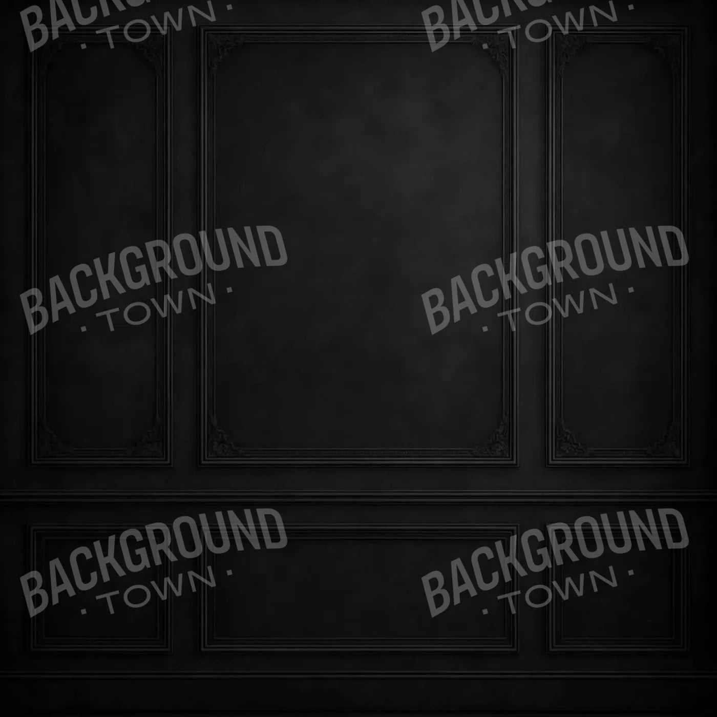 Deep Charcoal Panels 10’x10’ UltraCloth (120 x 120 inch) Backdrop