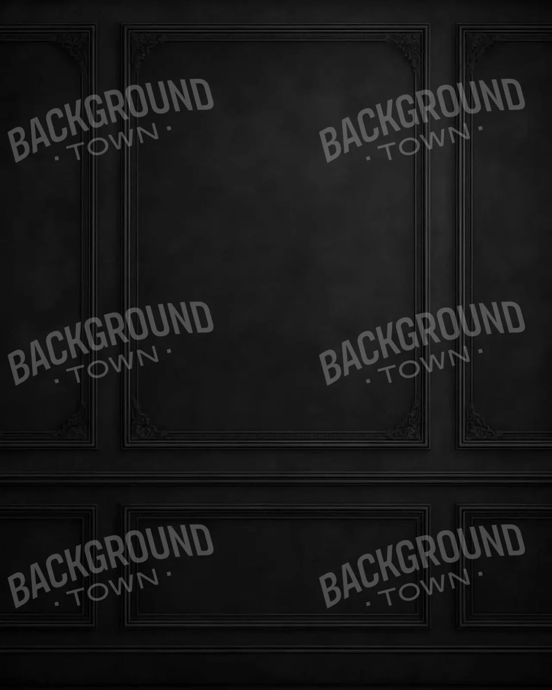 Deep Charcoal Panels 8’x10’ Fleece (96 x 120 inch) Backdrop