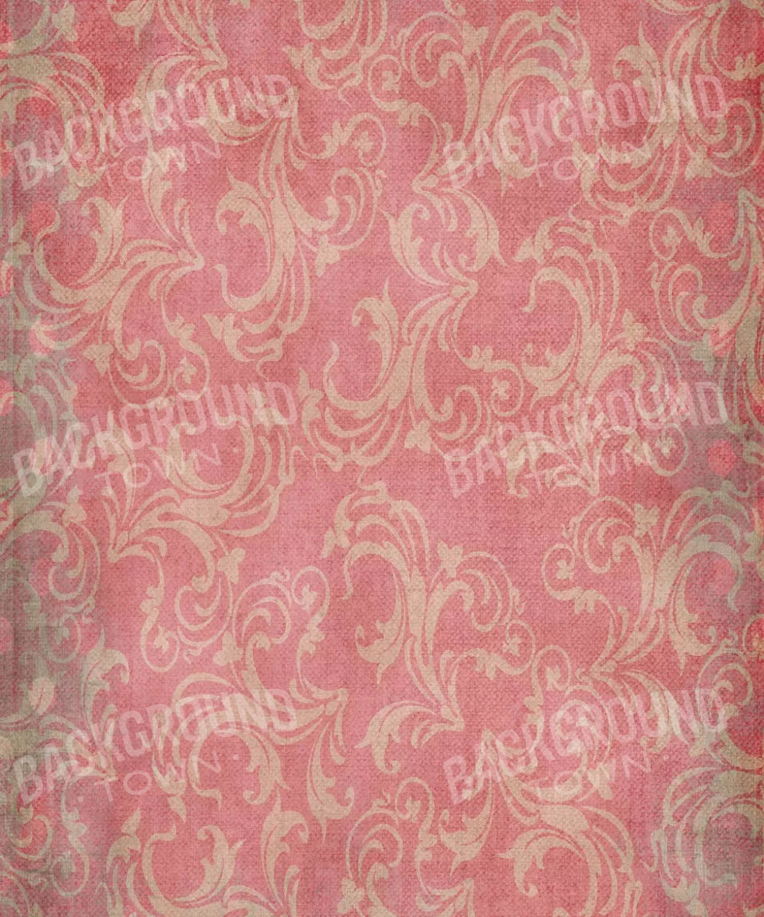 Pink Damask Backdrop for Photography