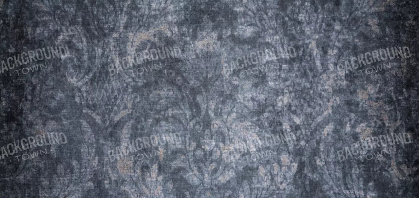 Denim Damask 16’X8’ Ultracloth (192 X 96 Inch) Backdrop