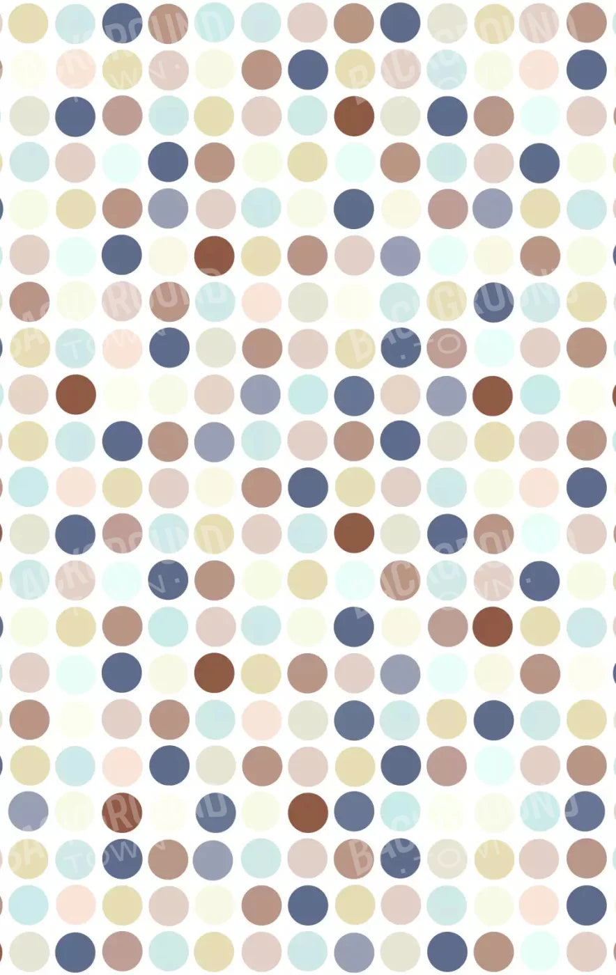 Denim Dots 10X16 Ultracloth ( 120 X 192 Inch ) Backdrop