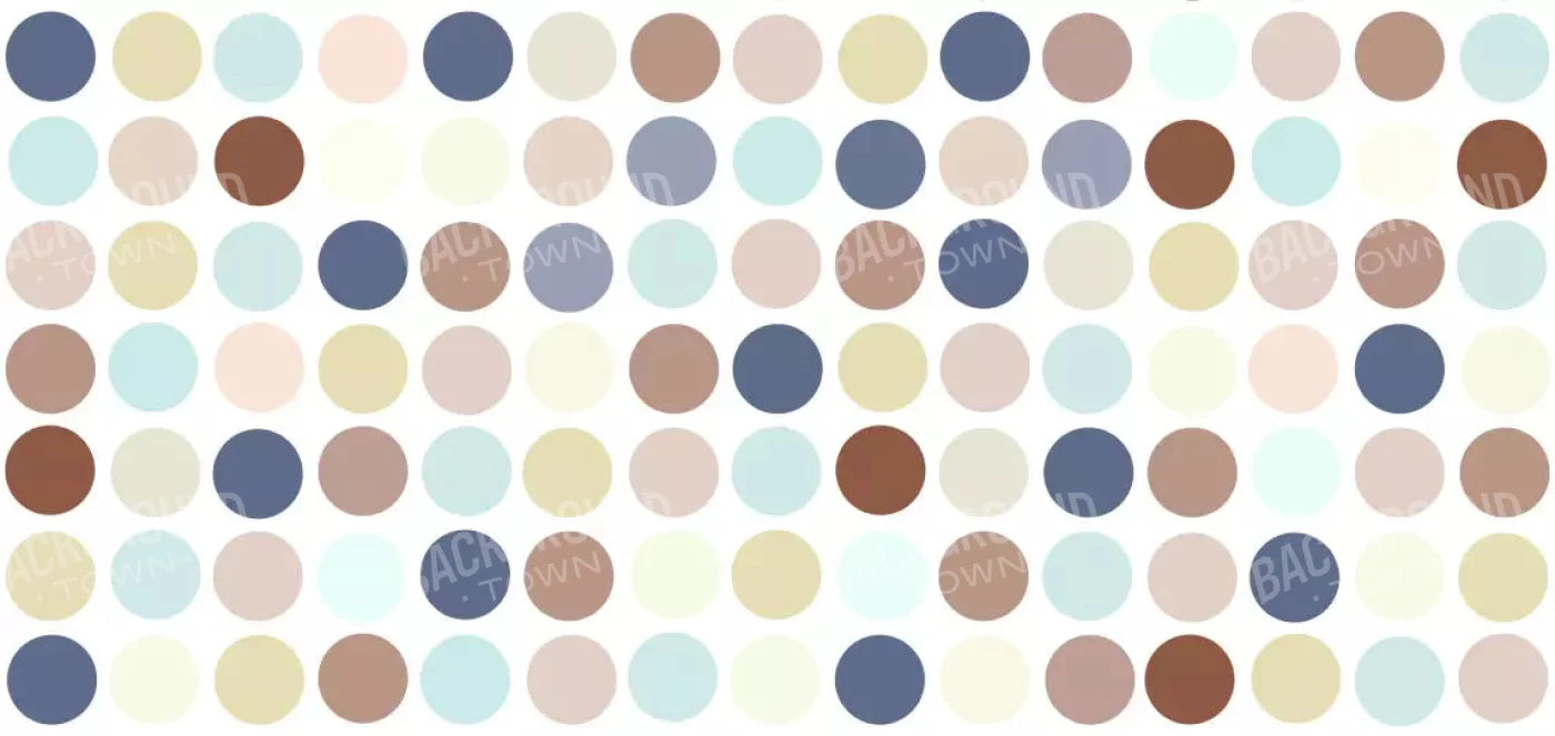 Denim Dots 16X8 Ultracloth ( 192 X 96 Inch ) Backdrop