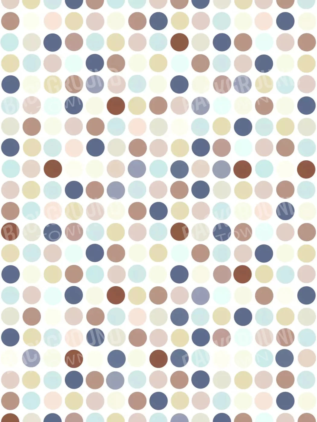 Denim Dots 5X68 Fleece ( 60 X 80 Inch ) Backdrop