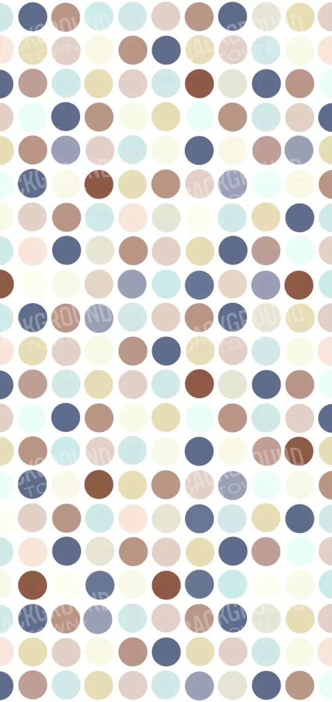 Denim Dots 8X16 Ultracloth ( 96 X 192 Inch ) Backdrop