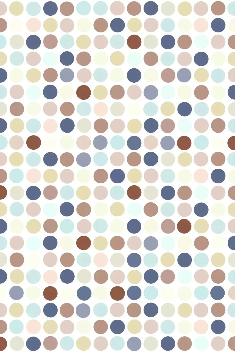 Denim Dots Backdrop