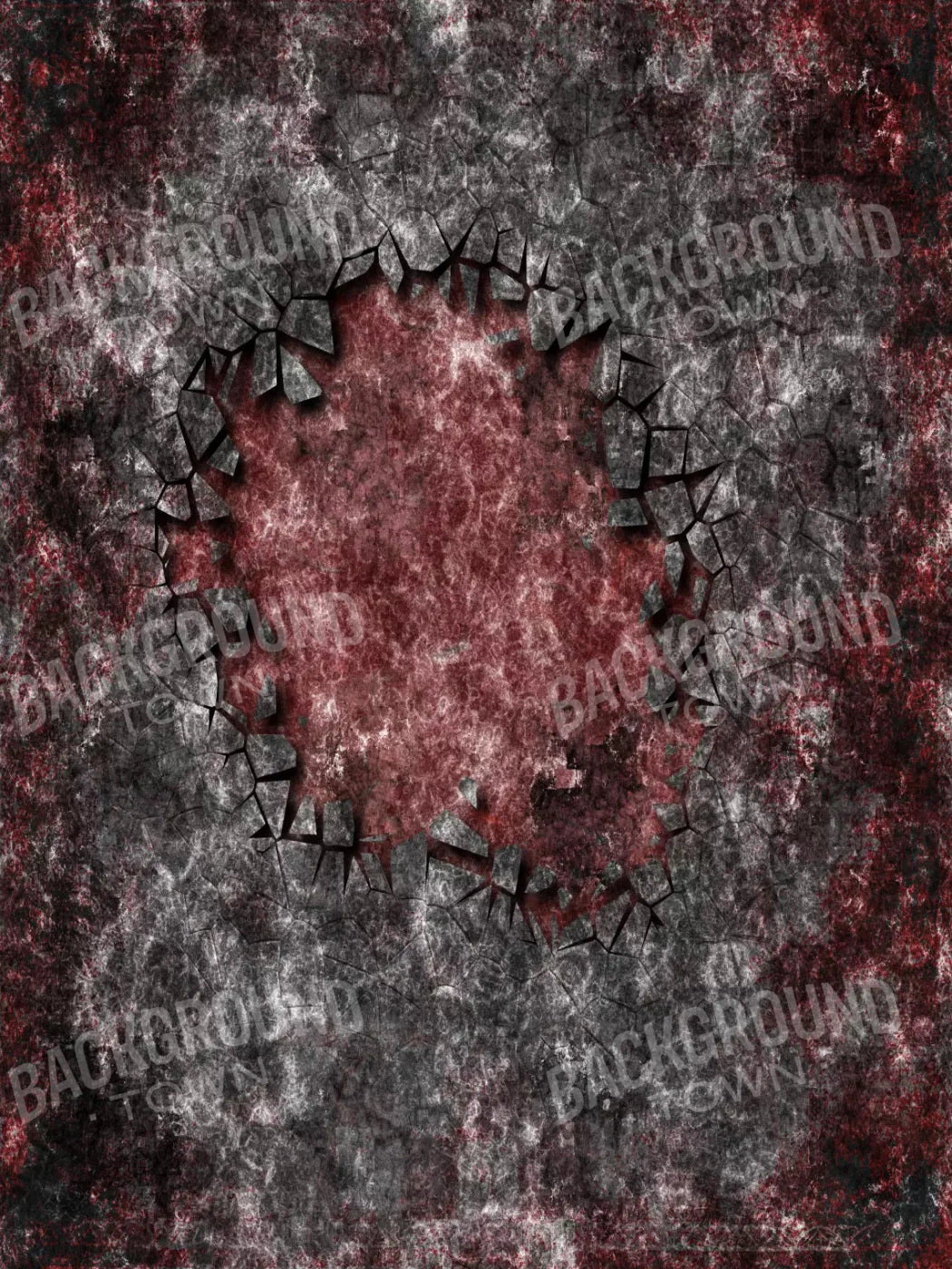 Destroy 5X68 Fleece ( 60 X 80 Inch ) Backdrop