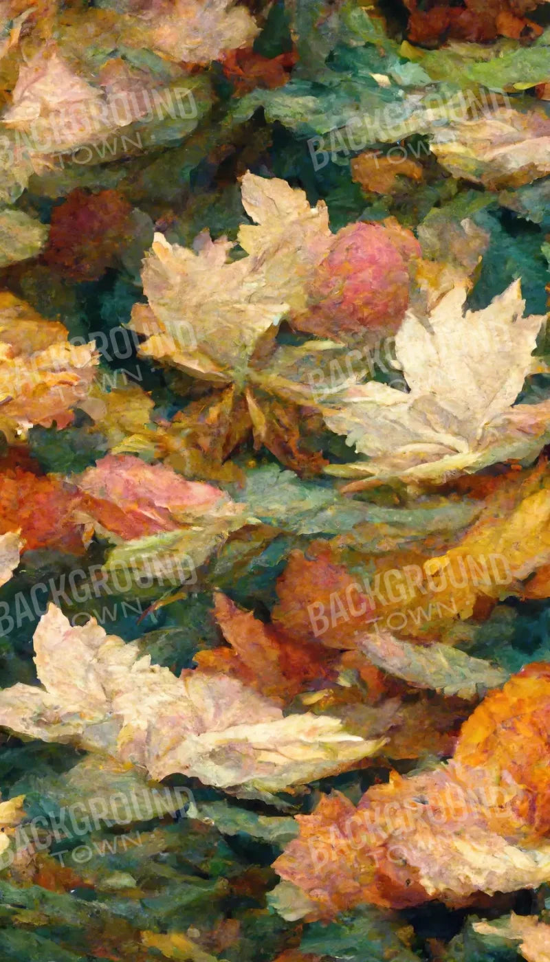 Dewy Leaves 8’X14’ Ultracloth (96 X 168 Inch) Backdrop