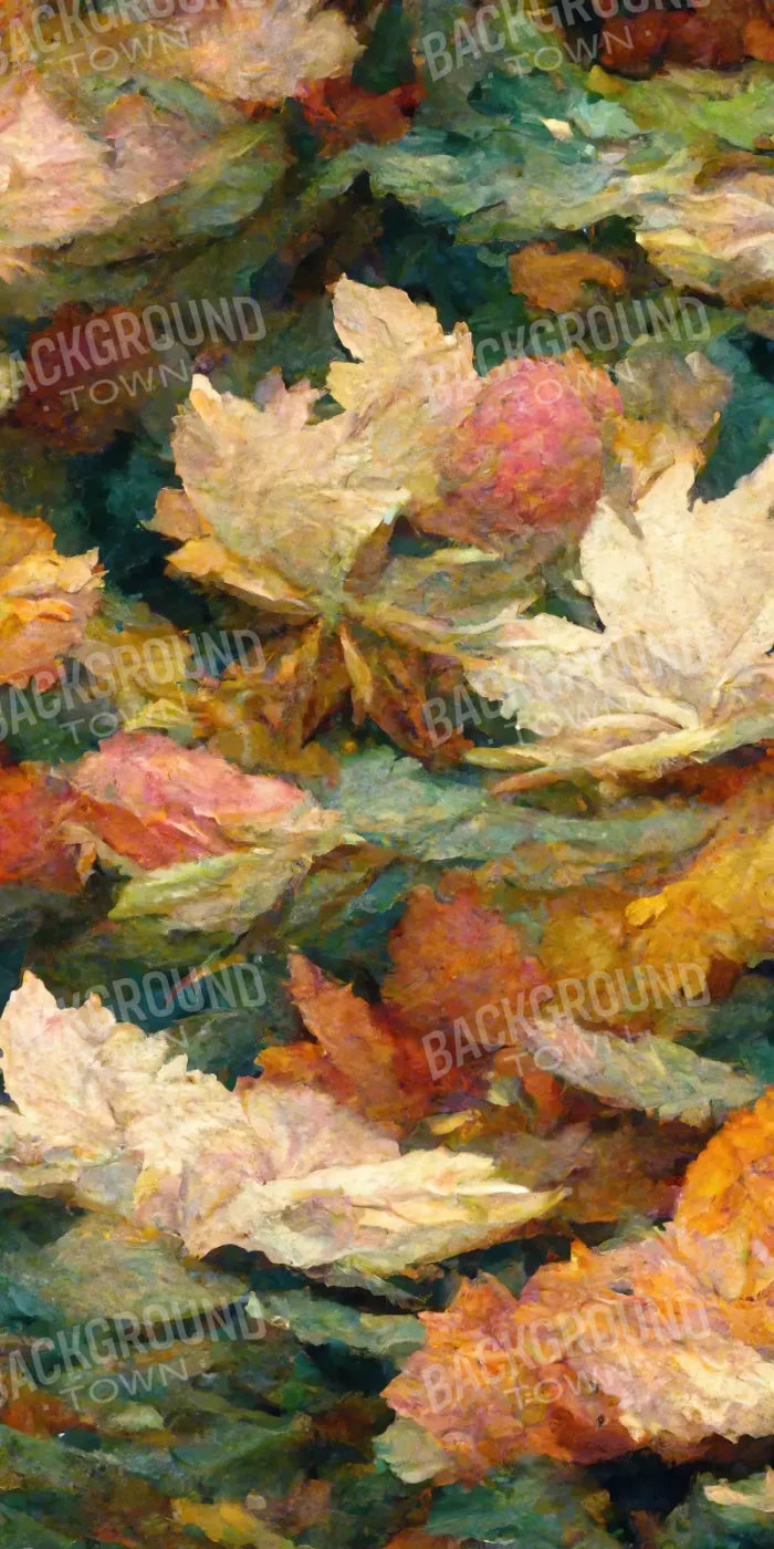 Dewy Leaves 8’X16’ Ultracloth (96 X 192 Inch) Backdrop