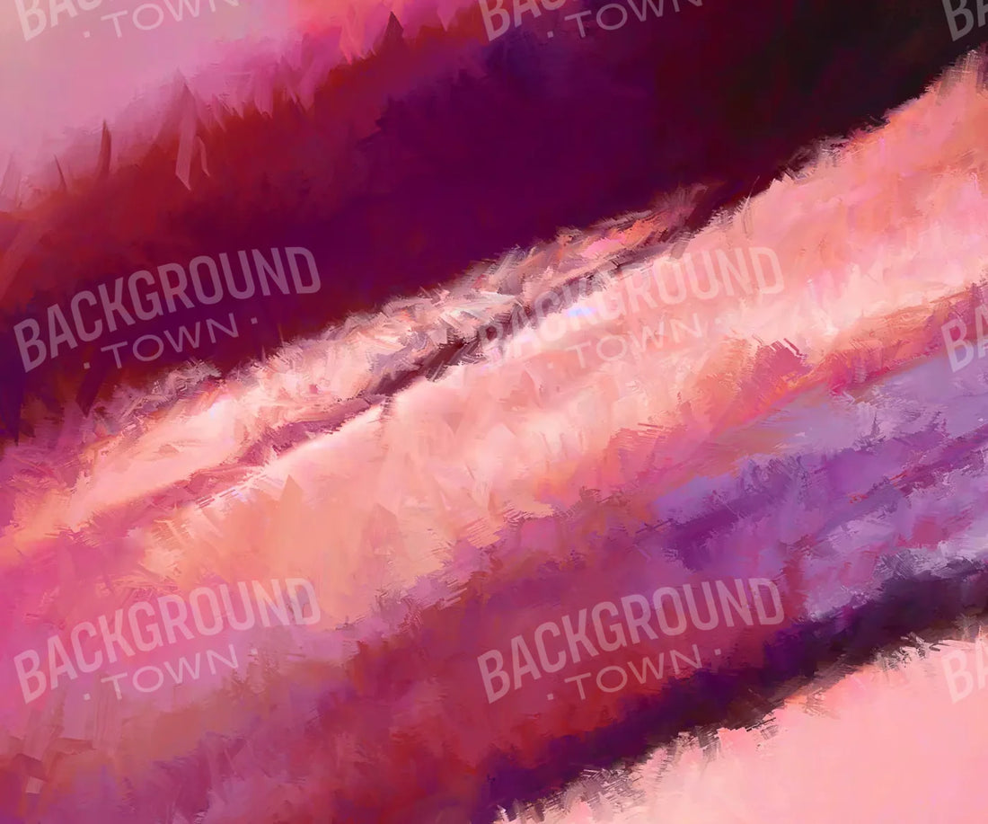Diagonal Pinks 5’X4’2’ Fleece (60 X 50 Inch) Backdrop