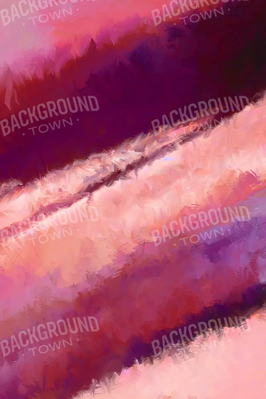 Diagonal Pinks 5’X8’ Ultracloth (60 X 96 Inch) Backdrop
