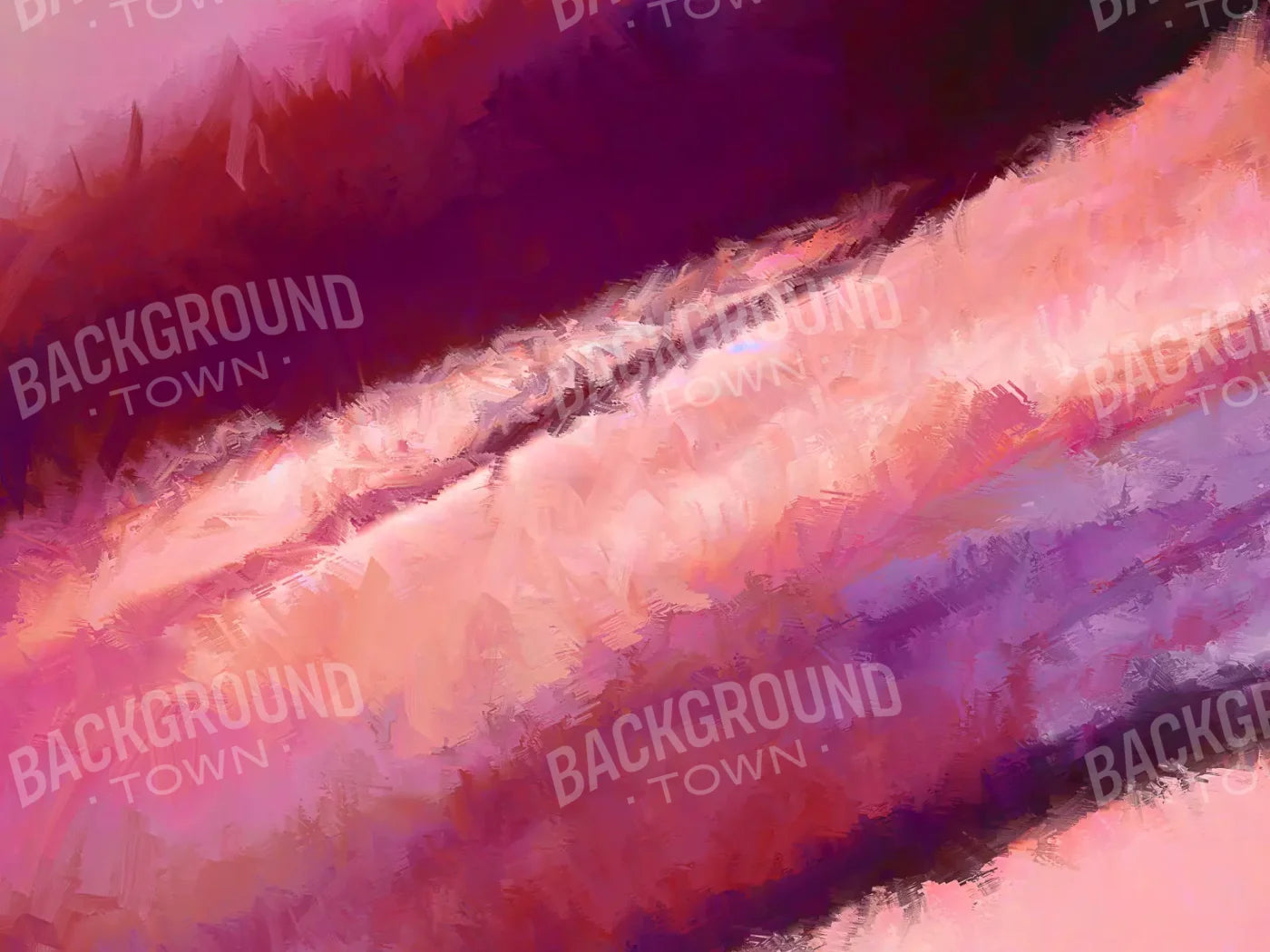 Diagonal Pinks 6’8’X5’ Fleece (80 X 60 Inch) Backdrop