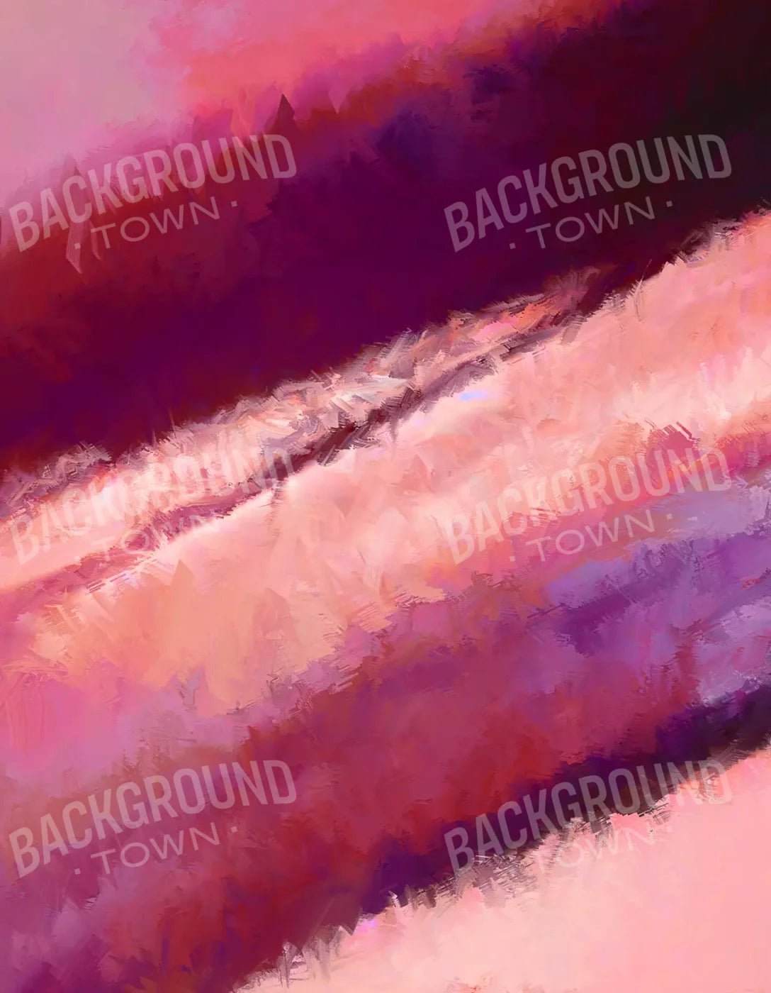 Diagonal Pinks 6’X8’ Fleece (72 X 96 Inch) Backdrop