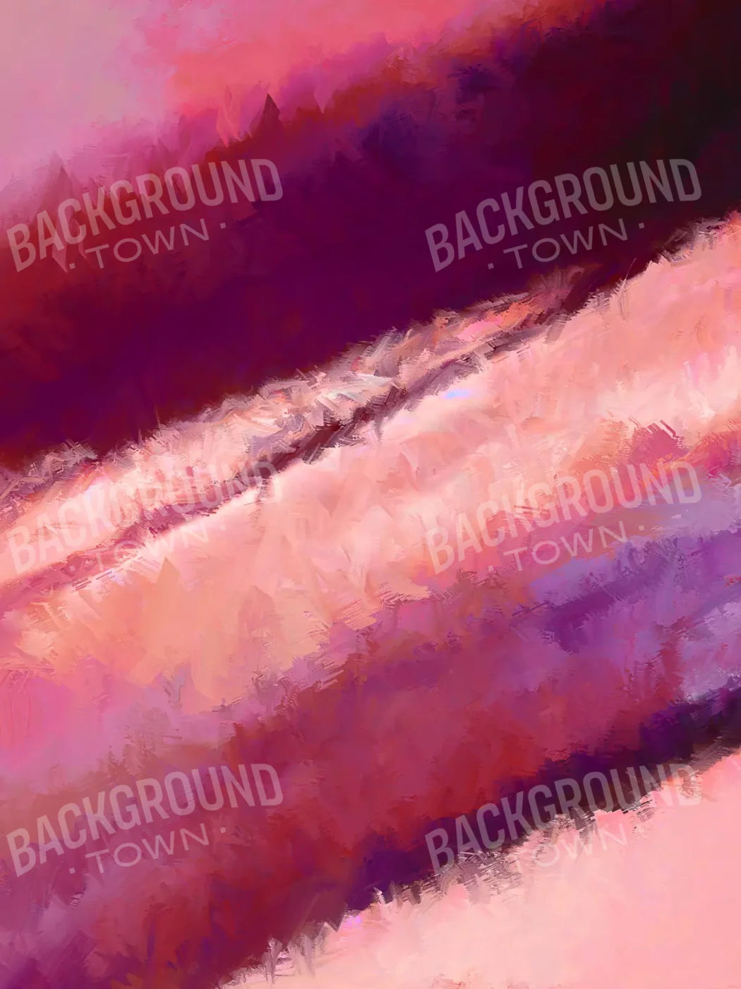 Diagonal Pinks 8’X10’ Fleece (96 X 120 Inch) Backdrop