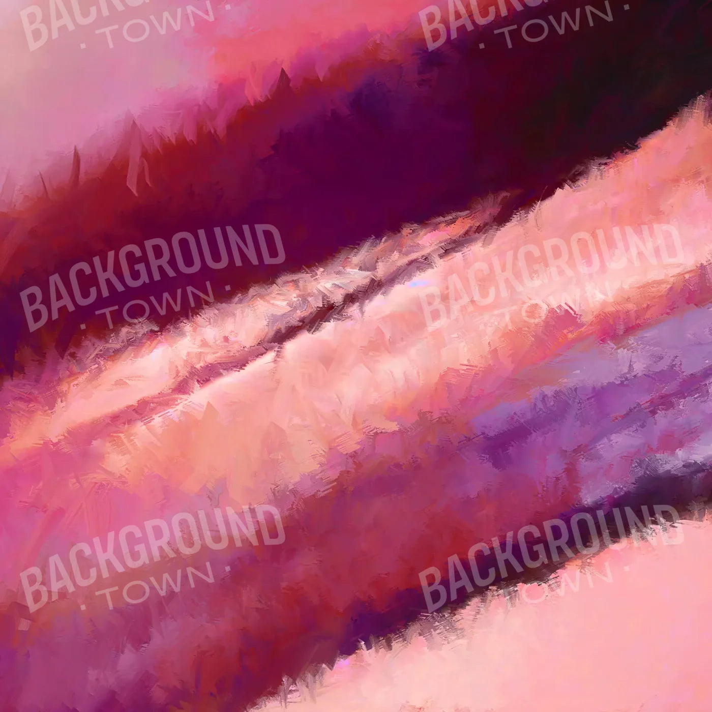 Diagonal Pinks 8’X8’ Fleece (96 X Inch) Backdrop