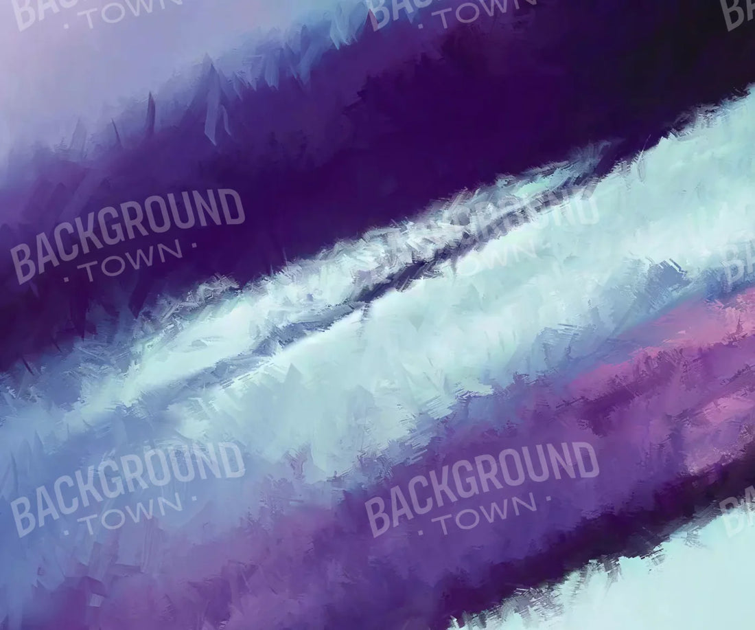 Diagonal Purple 5’X4’2’ Fleece (60 X 50 Inch) Backdrop