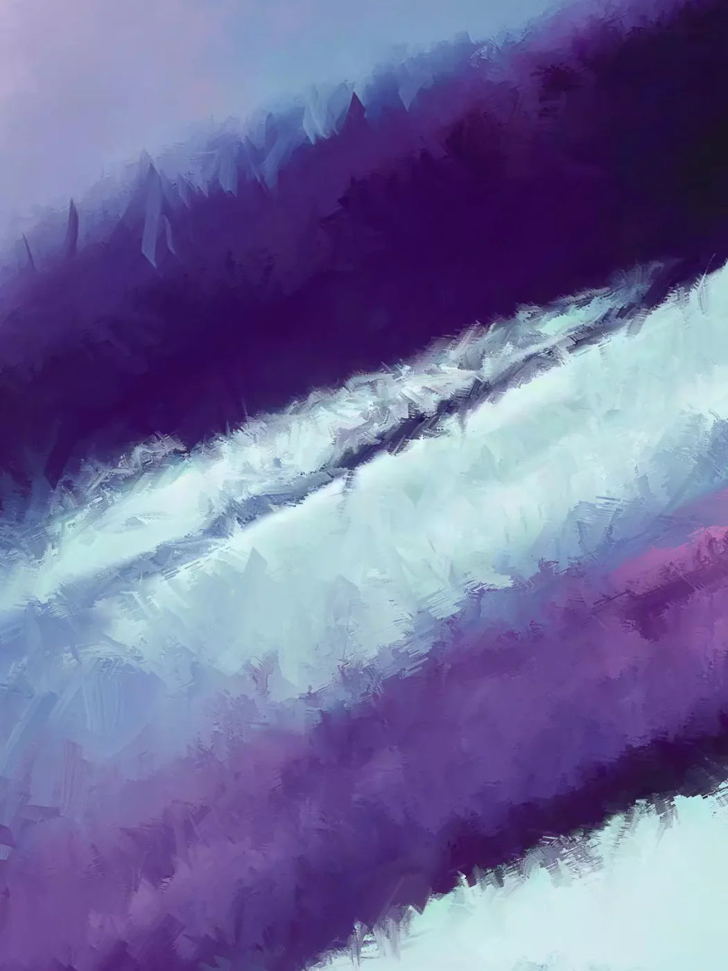 Diagonal Purple 5’X7’ Ultracloth (60 X 84 Inch) Backdrop