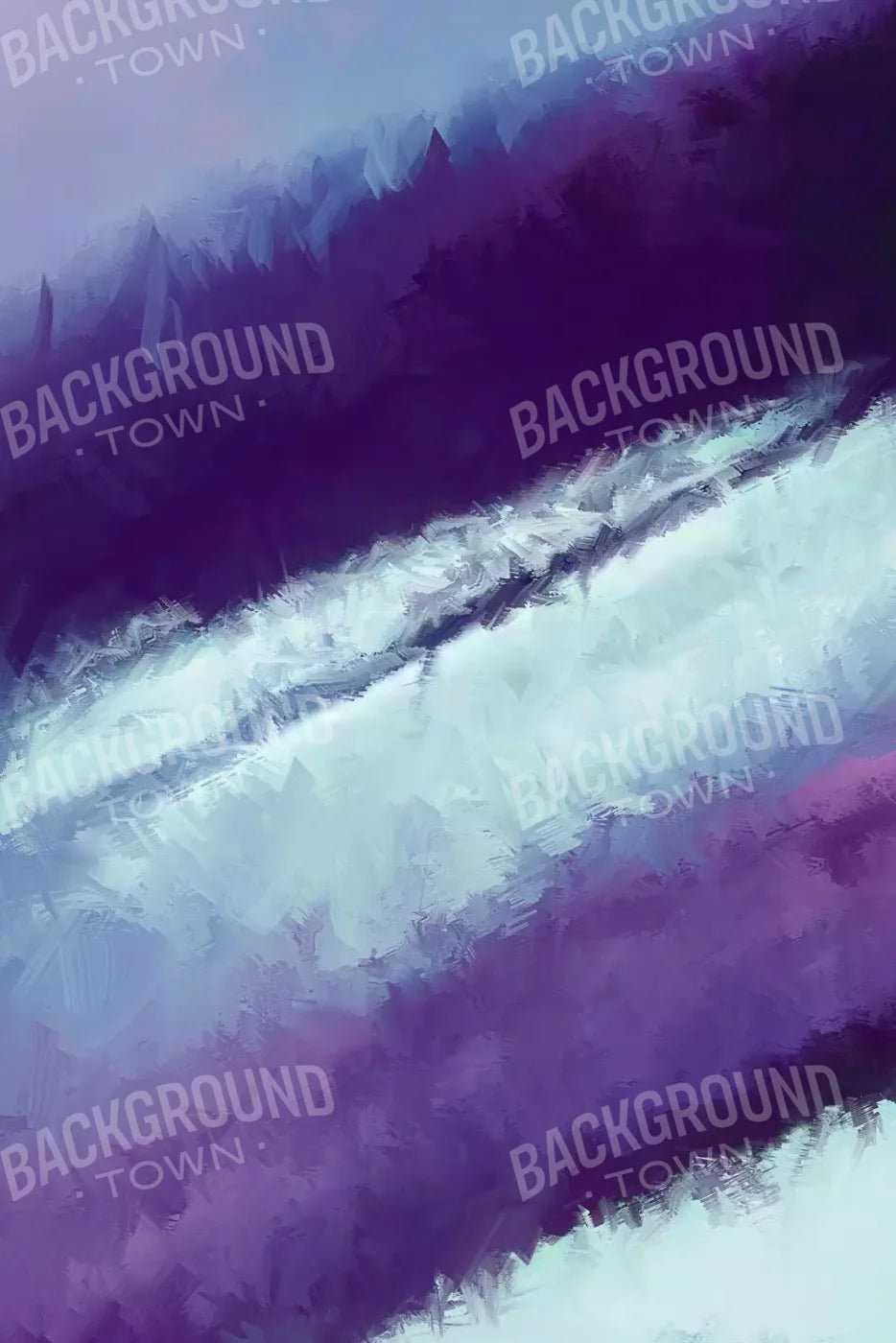 Diagonal Purple 5’X8’ Ultracloth (60 X 96 Inch) Backdrop