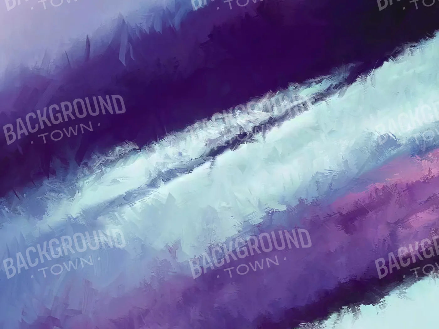 Diagonal Purple 6’8’X5’ Fleece (80 X 60 Inch) Backdrop