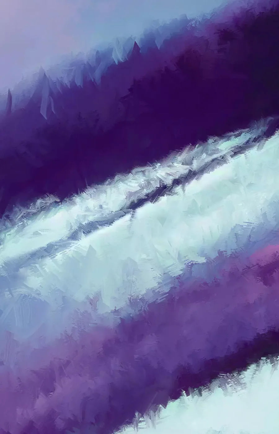 Diagonal Purple 8’X12’ Ultracloth (96 X 144 Inch) Backdrop