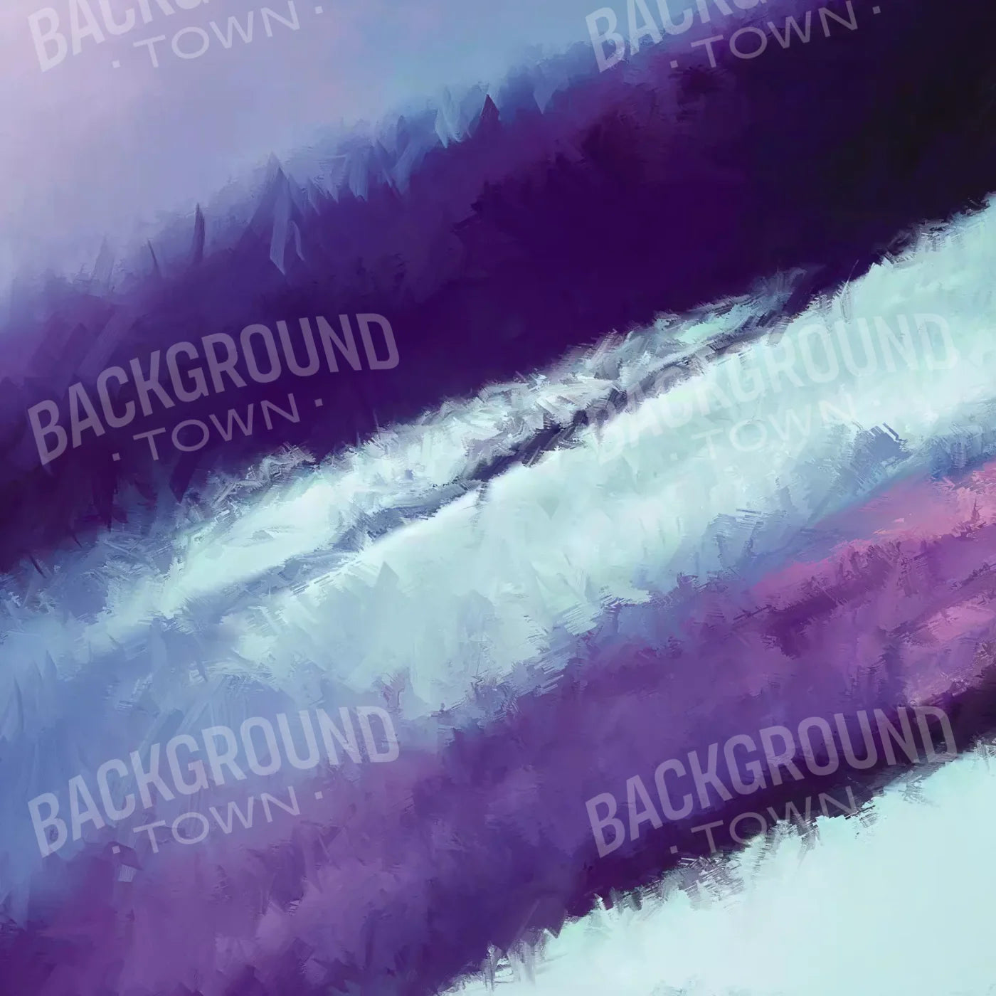 Diagonal Purple 8’X8’ Fleece (96 X Inch) Backdrop