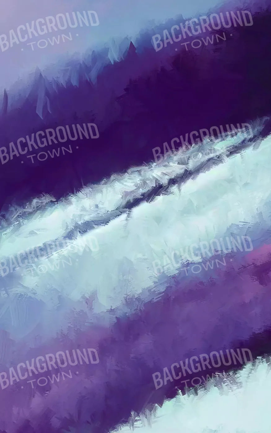 Diagonal Purple 9’X14’ Ultracloth (108 X 168 Inch) Backdrop