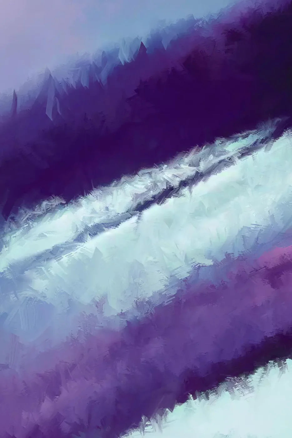 Diagonal Purple Backdrop