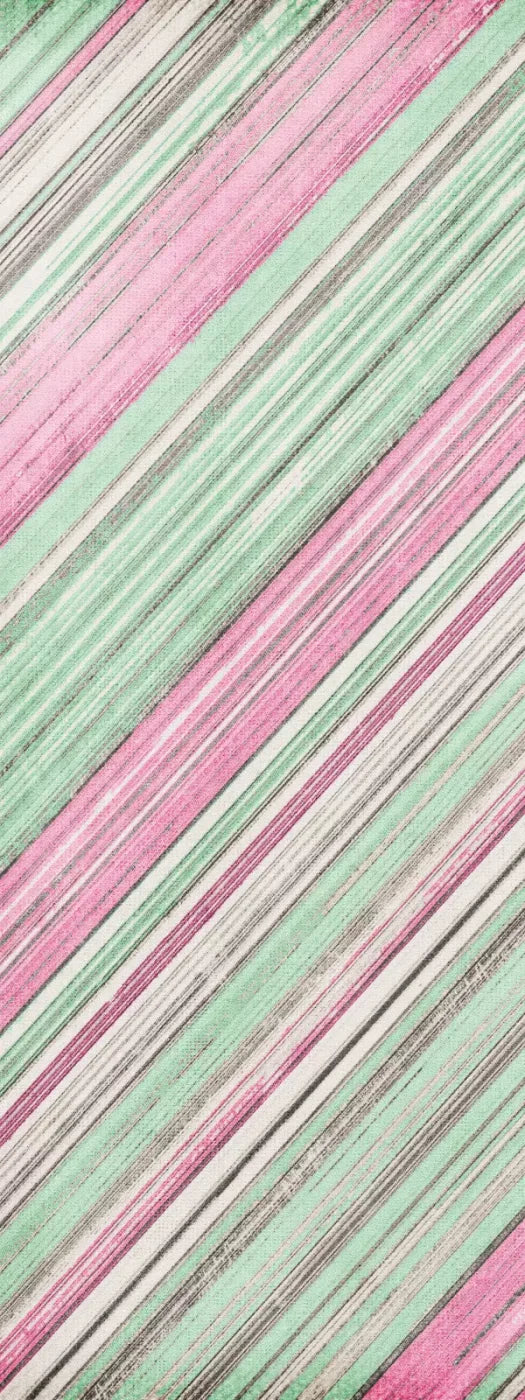 Diagonal Watermelon 8’X20’ Ultracloth (96 X 240 Inch) Backdrop