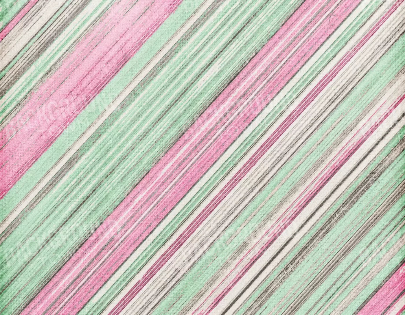 Diagonal Watermelon 8’X6’ Fleece (96 X 72 Inch) Backdrop