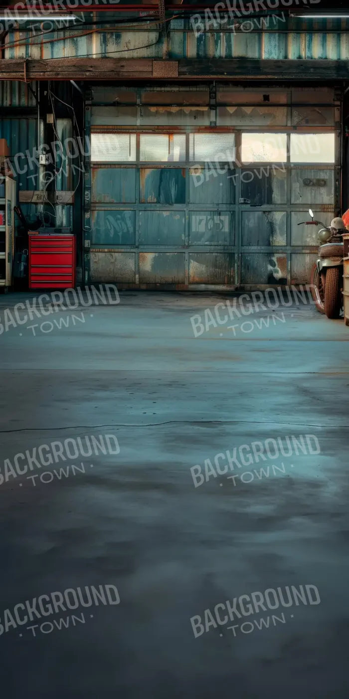 Dirty Garage Sweep 10’x20’ UltraCloth (120 x 240 inch) Backdrop