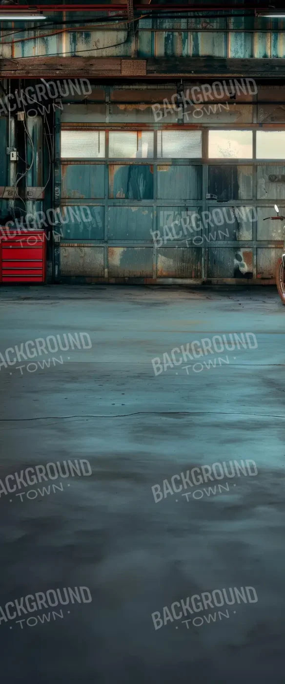Dirty Garage Sweep 5’x12’ UltraCloth for Westcott X-Drop (60 x 144 inch) Backdrop