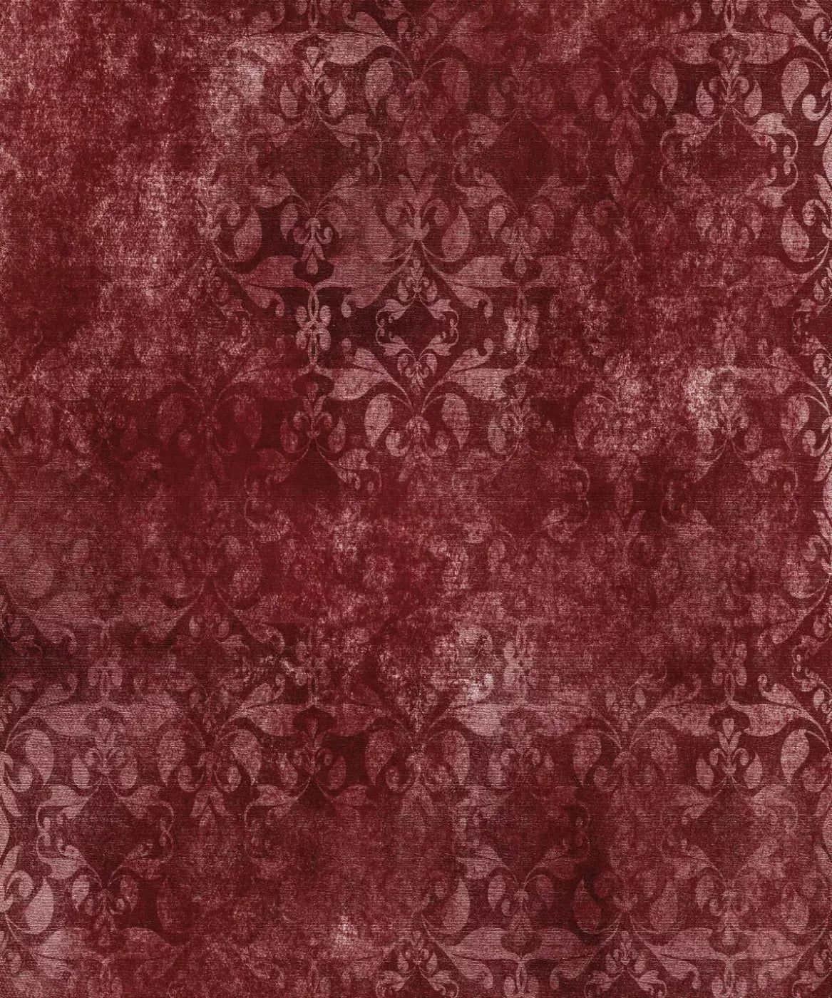Red Damask Backdrop for Photography
