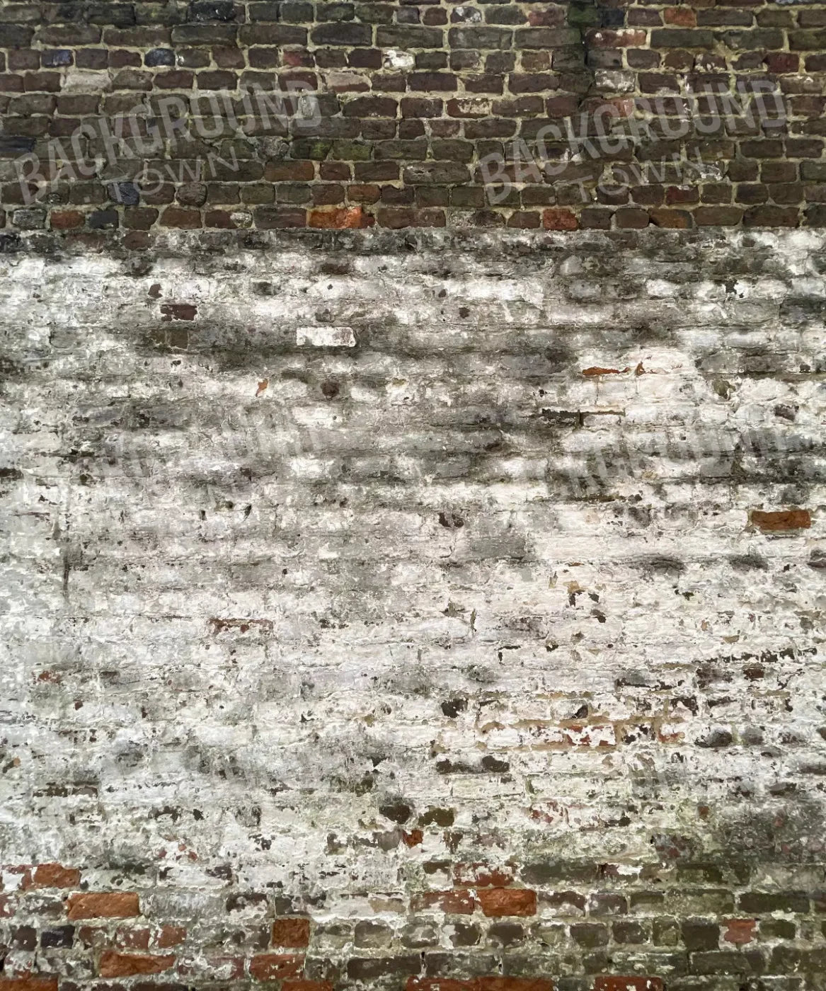 Brown Brick and Stone Backdrop for Photography