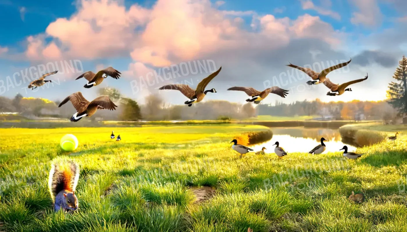 Dog Dreams 14’x8’ UltraCloth (168 x 96 inch) Backdrop