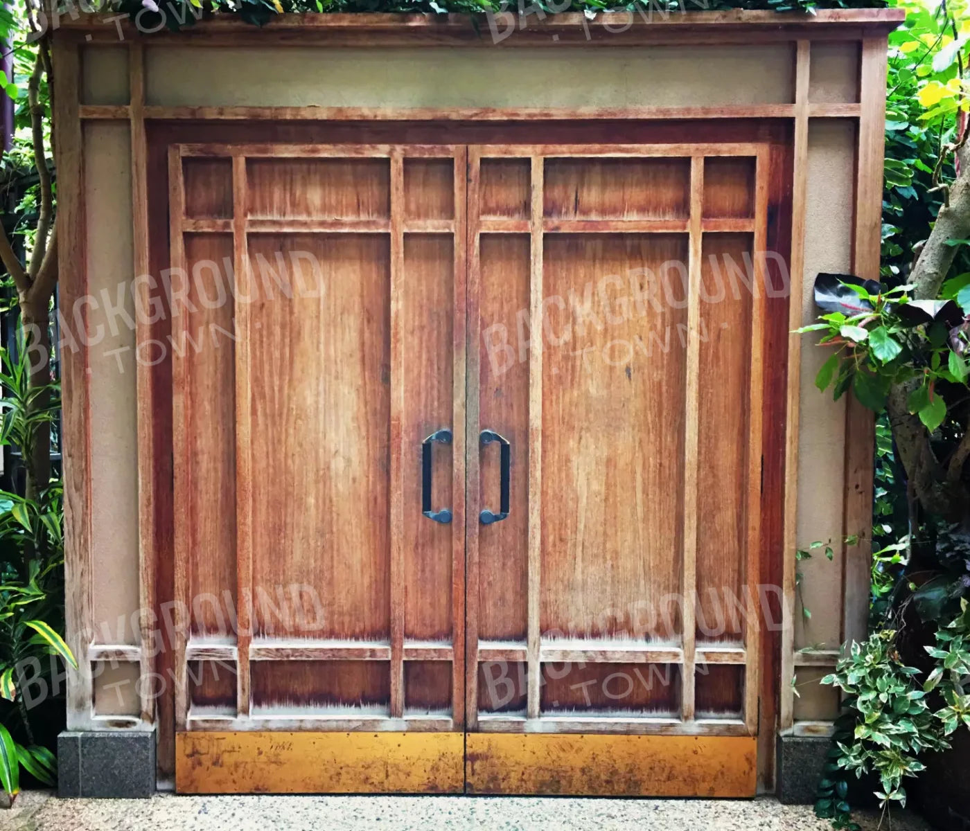 Door To The Jungle 12X10 Ultracloth ( 144 X 120 Inch ) Backdrop