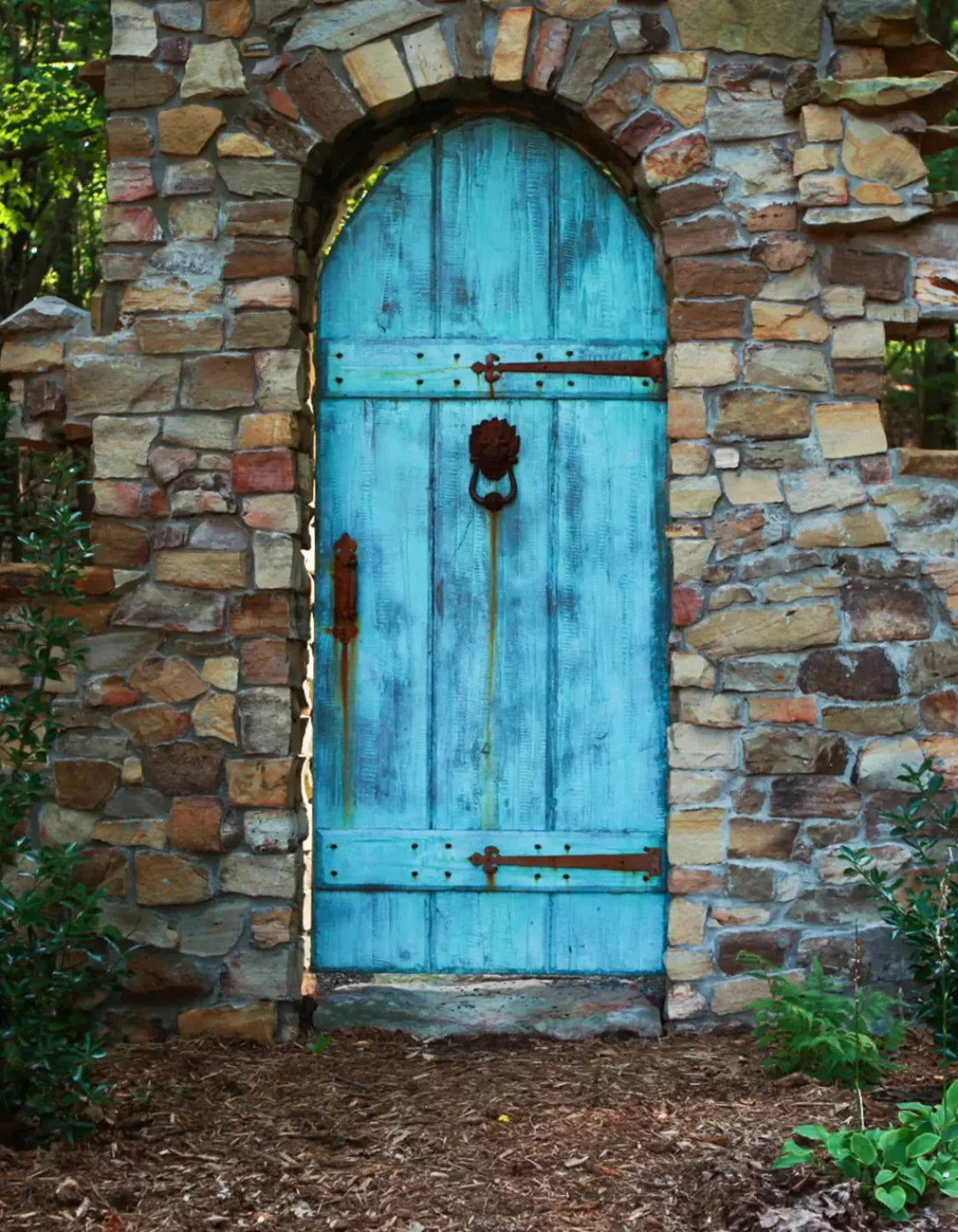 Doorway To Dreams 6X8 Fleece ( 72 X 96 Inch ) Backdrop