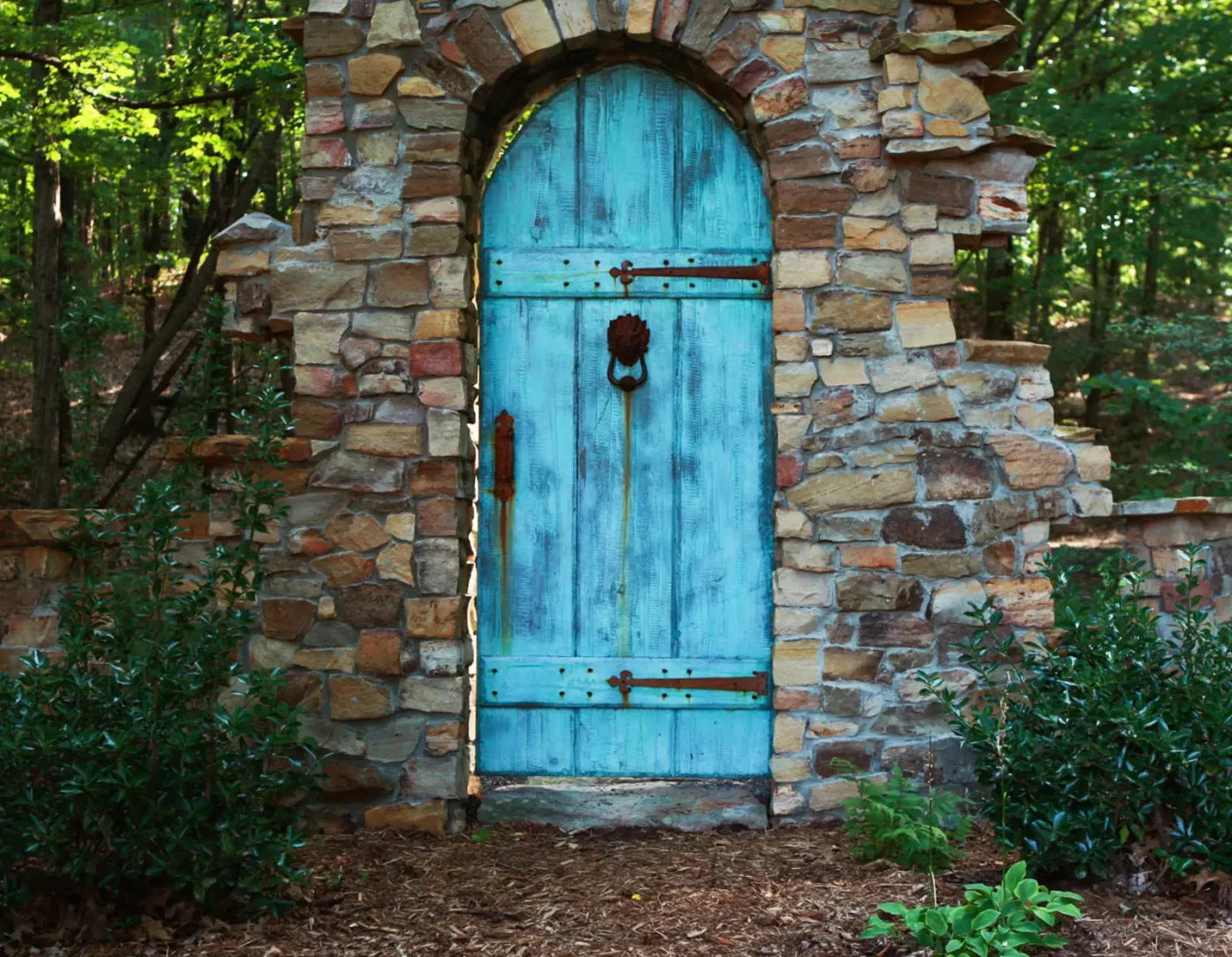 Doorway To Dreams 8X6 Fleece ( 96 X 72 Inch ) Backdrop